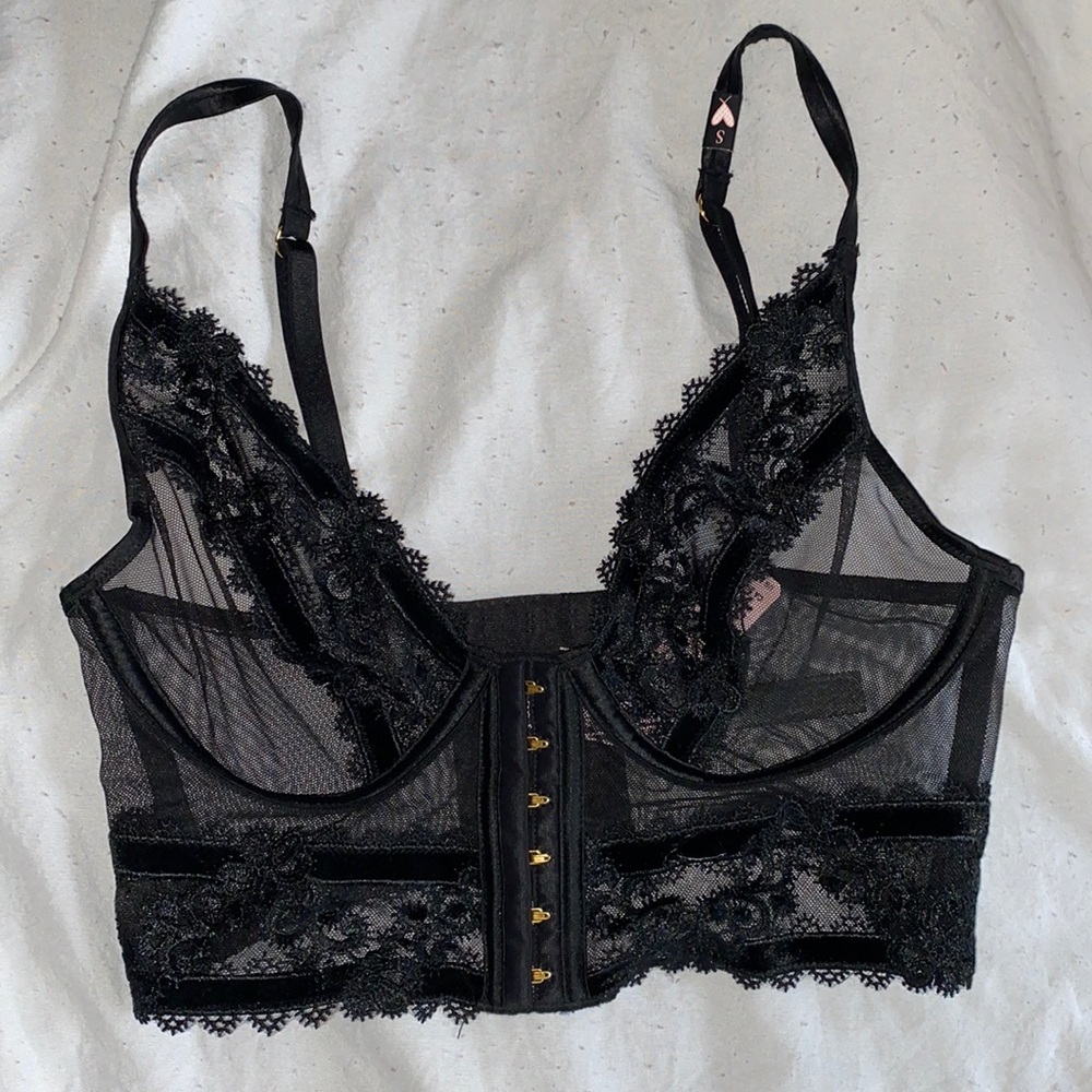 Victoria's Secret Black Lace Bra